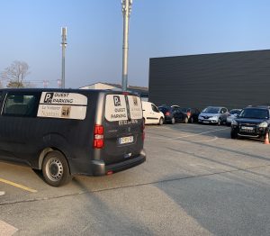 westlicher Parkplatz