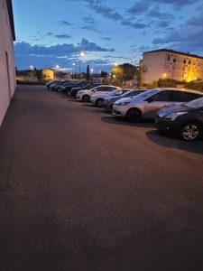 königlicher Parkplatz