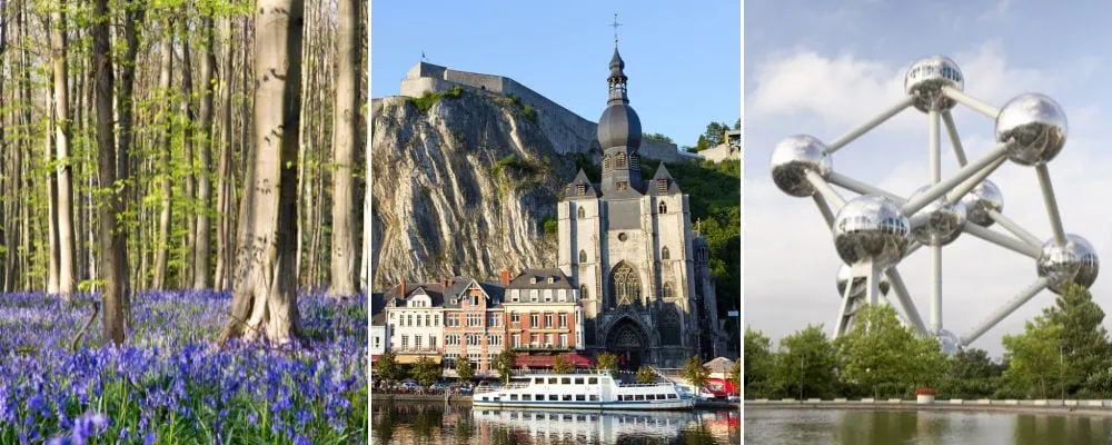 Hallerbos - Dinant - Atomium