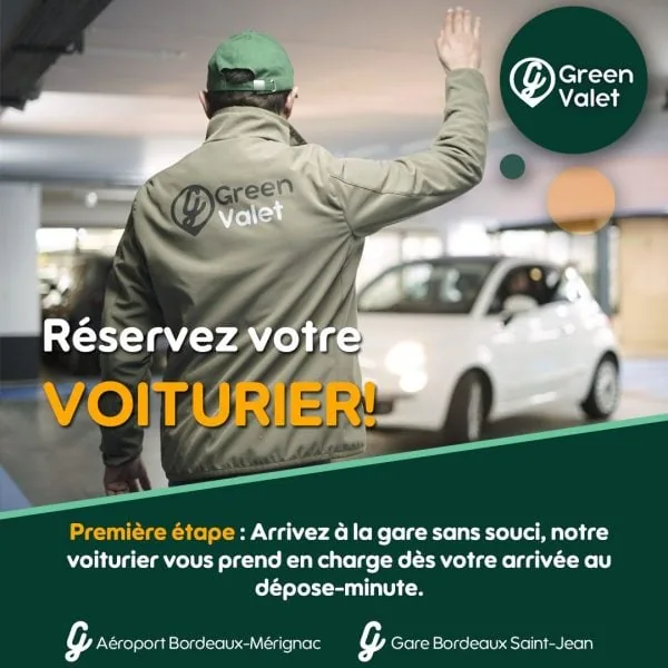 green valet gare st jean